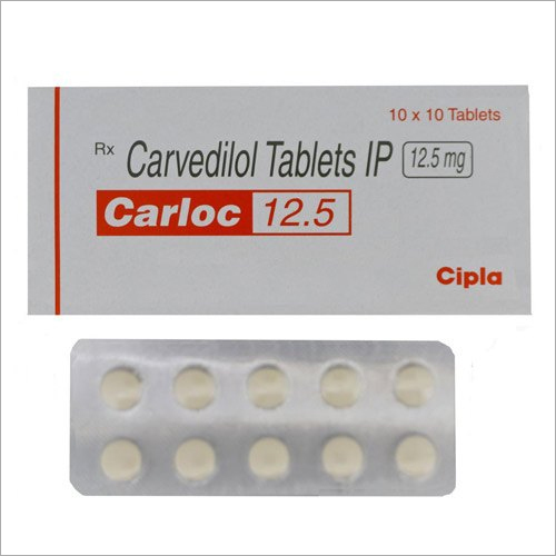12.5mg Carvedilol Tablets IP