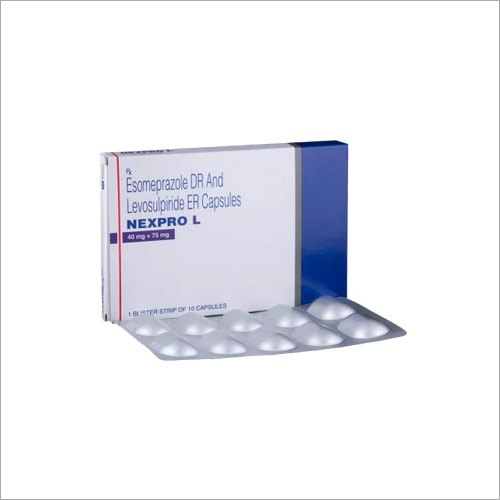 75Mg Esomeprazole Dr And Levosulpiride Er Capsules General Medicines