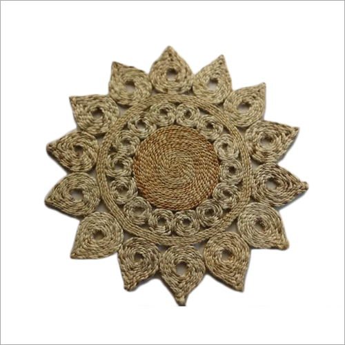 Round Jute Door Mat