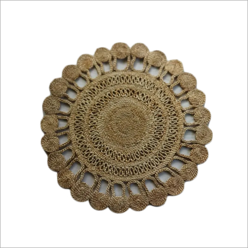 Handicraft Jute Round Door Mat