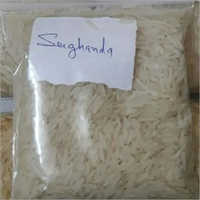 Sugandha Rice - Long Grain, White Color | Organic, 100% Purity, 2-year Shelf Life, Fresh Style, 5% Broken, 12-14% Moisture