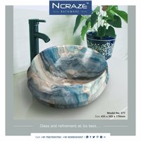 Round shape Table top basin