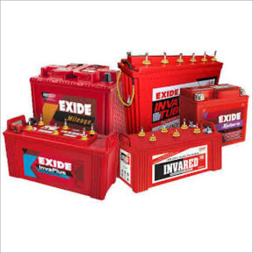 Exide Battery - Color: As Per Industry Standards