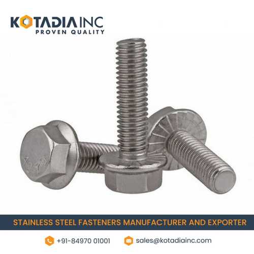 STAINLESS STEEL HEX FLANGE SCREW/ FLANGE HEAD BOLT STAINLESS STEEL HEX FLANGE SCREW/ FLANGE HEAD BOLT