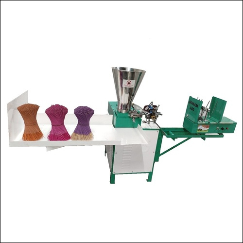 Incense Making Machine Soham 100 Production Speed: 275Stroke/Minute Pieces/Minute