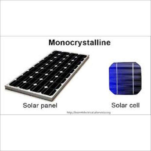 Monocrystalline Solar Panel - Color: As Per Industry Standards