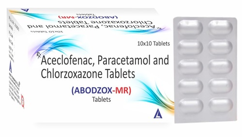 Aceclofenac Paracetamoland Chlorzoxazone Tab