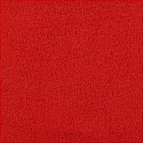 Red Fleece Fabric