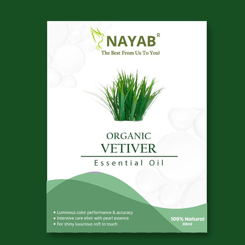 Organic Vetiver Essential Oil Age Group: All Age Group