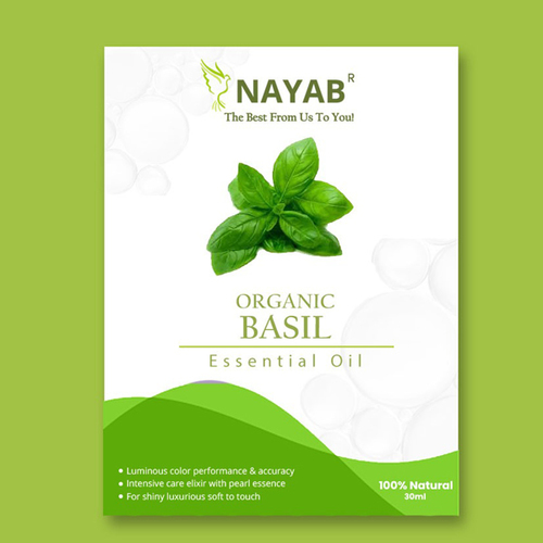 Organic Basil Essential Oil Age Group: All Age Group