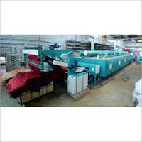 Hot Air Stenter Machine - 3 Chamber, 220-240v, Semi-automatic | Automatic Chain Lubrication, Bow Straightening Device, High Efficiency Drying Zone