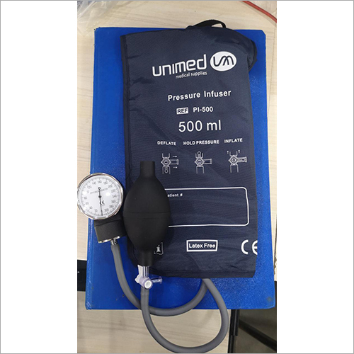 500ml Reusable Pressure Infusion Bag With Gauge By CARDIO BEATS LLP
