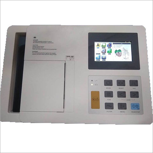 Promptcare ECG Machine 3 Channel With Display Touch Screen