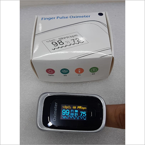 Fingertip Pulse Oximeter With Respirator By CARDIO BEATS LLP