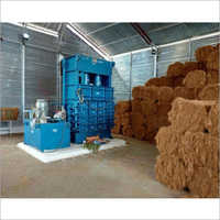 Semi Automatic Industrial Coir Fiber Baling Machine
