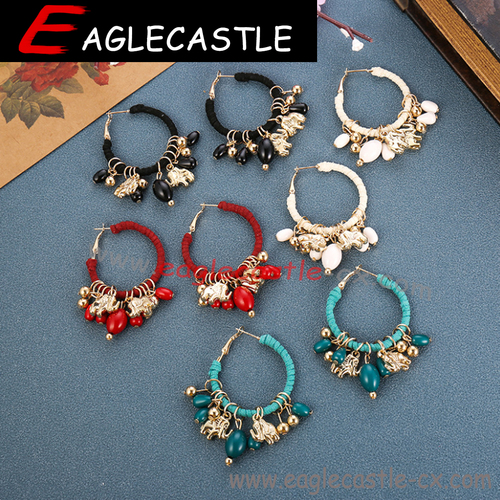 Fashion ladies accessories / party earring / silver jewelry / jewelry earring / women accessories / Retro earrings / garment accessory By EAGLECASTLE CO., LTD.
