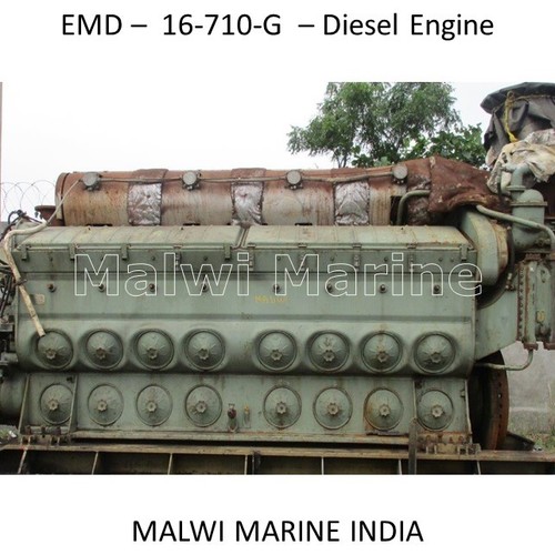 EMD-GM-Electro Motive-16-710G MARINE DIESEL ENGINE