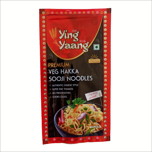 Printed Laminated Pouches For Veg Hakka Sooji Noodles
