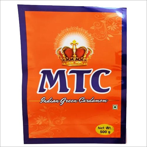 Printed Laminated Pouches For Green Cardamom