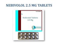 Nebivolol 2.5 Mg Tablets - High-quality Beta Blocker For Treating High Blood Pressure | Dosage Guidelines: Twice Daily, Store In Cool Dry Place, Suitable For All