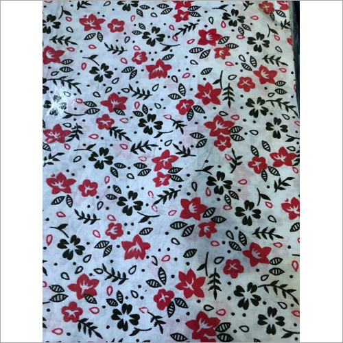 Floral Printed Flannel Fabric