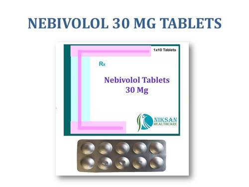 NEBIVOLOL 30 MG TABLETS By NIKSAN HEALTHCARE