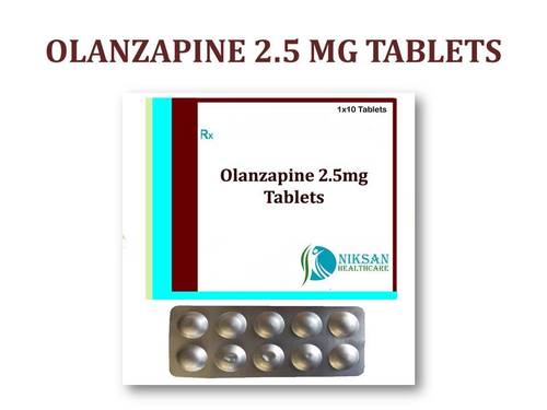 OLANZAPINE 2.5 MG TABLETS