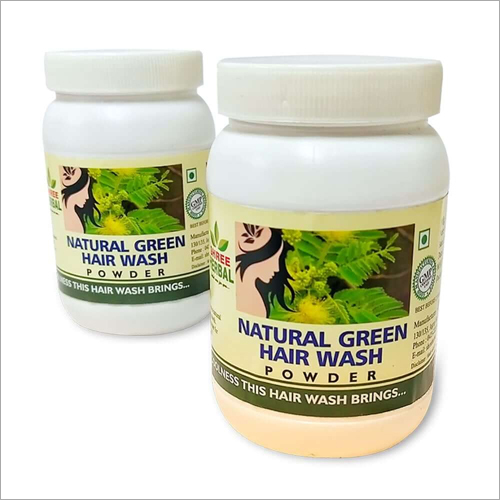 Natural Green Hair Wash Powder