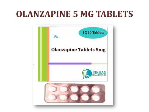 OLANZAPINE 5 MG TABLETS