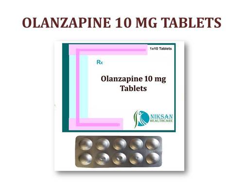 Olanzapine 10 Mg Tablets General Medicines