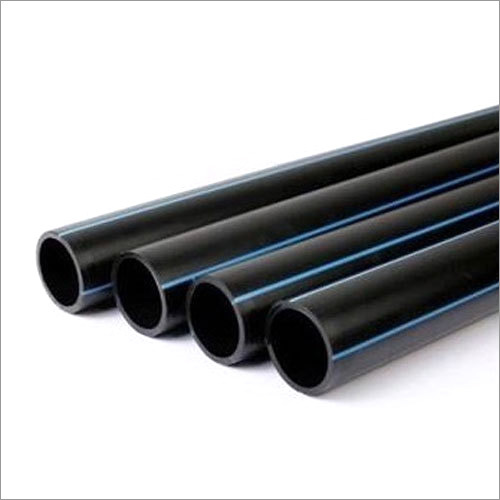 HDPE Round Pipe - Black Round Sewage Pipe | Ideal for Drinking Water Utilities Water Plumbing Applications