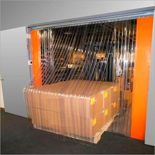 Clear View Double Ribbed PVC Strip Curtain