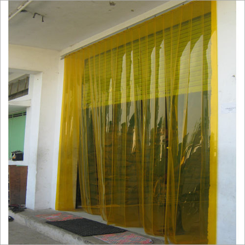 Clear View Polyvinyl Chloride Strip Curtain