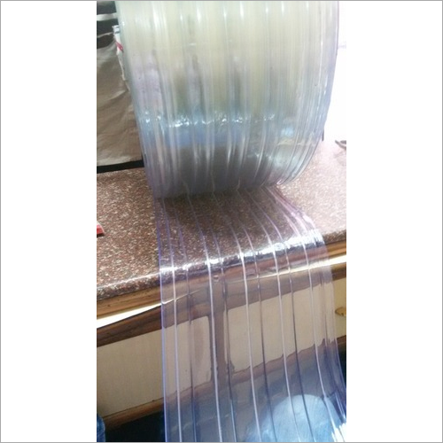 Clear View PVC Strip Polar Curtain