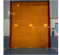 Clear View Cold Room Pvc Strip Curtain - Color: Transparent