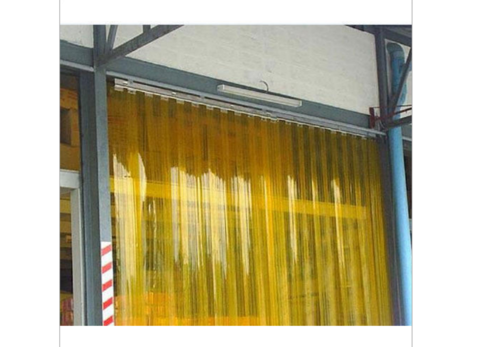 Clear View Polar Pvc Strip Curtain - Color: Transparent