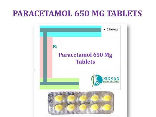 Paracetamol 650 Mg Tablets General Medicines