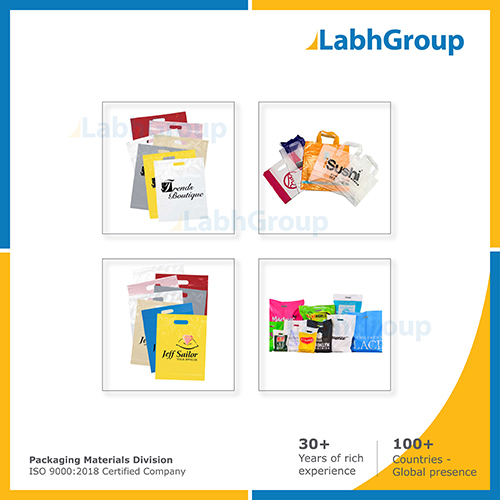 Printed Polyethylene - Pe Bags For Shopping Packaging