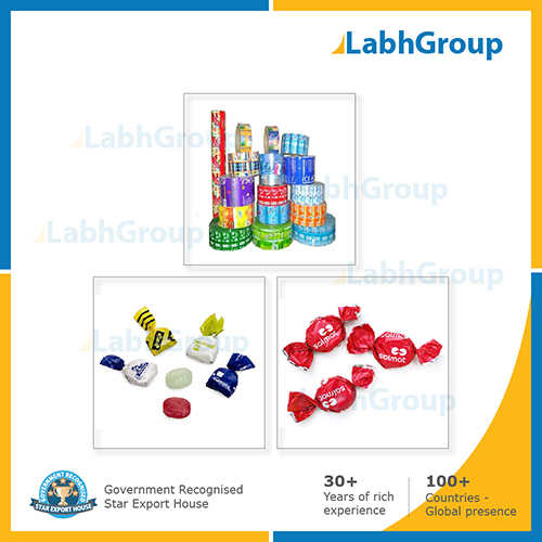 Printed Twist Wrap Film For Candy And Toffee Confectionery By LABH PROJECTS PVT. LTD.