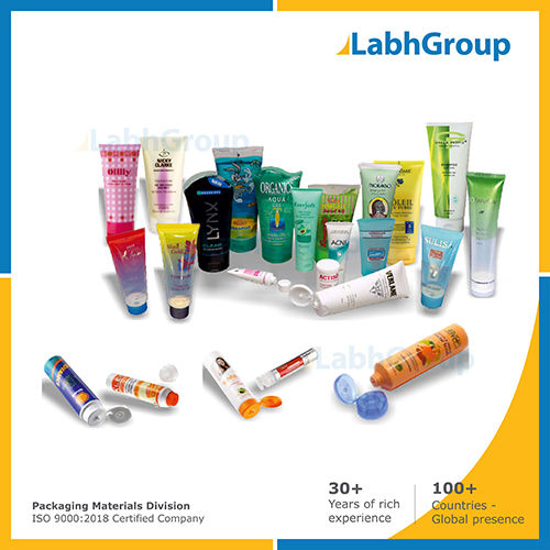 Printed Monolayer Seamless Plastic Tubes For Packaging