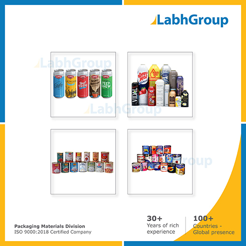Printed Metal Can & Tin By LABH PROJECTS PVT. LTD.