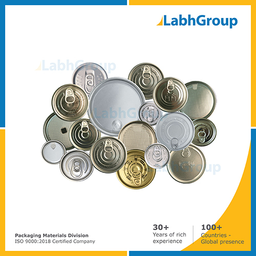Printed Metal Can Closure Lid