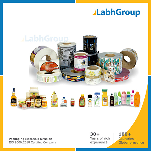 Printed Self Adhesive Sticker Labels By LABH PROJECTS PVT. LTD.
