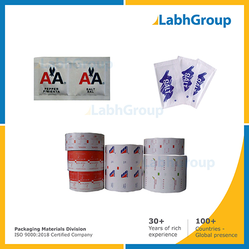 Printed Pe Coated Packing Paper For Salt Sachets By LABH PROJECTS PVT. LTD.