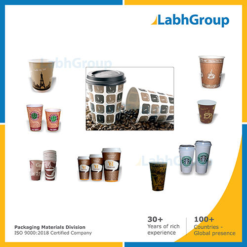 Printed Pe Coated Paper Cups For Coffee