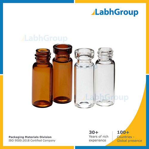 Glass Bottle For Vials Packaging