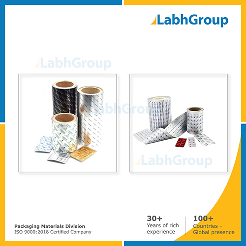 Pharmaceutical Blister Pack Lidding Foil