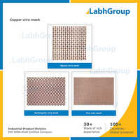 Copper Wire Mesh - High Conductivity, Flexible Design | Ideal For Electrical Applications, Strong Durability, Corrosion Resistance
