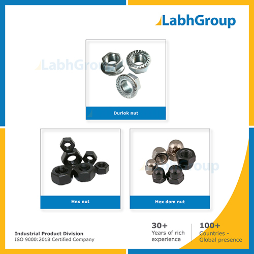 Mild Steel Nut By LABH PROJECTS PVT. LTD.