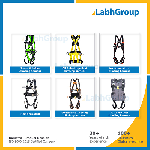 Fall Protection Harness For Industrial Safety